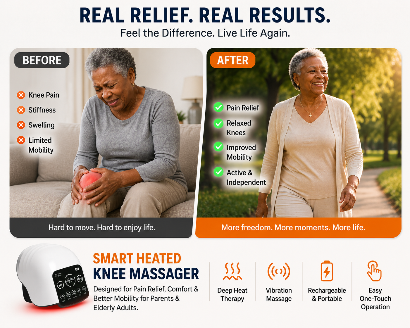 JointEase Smart Knee Massager
